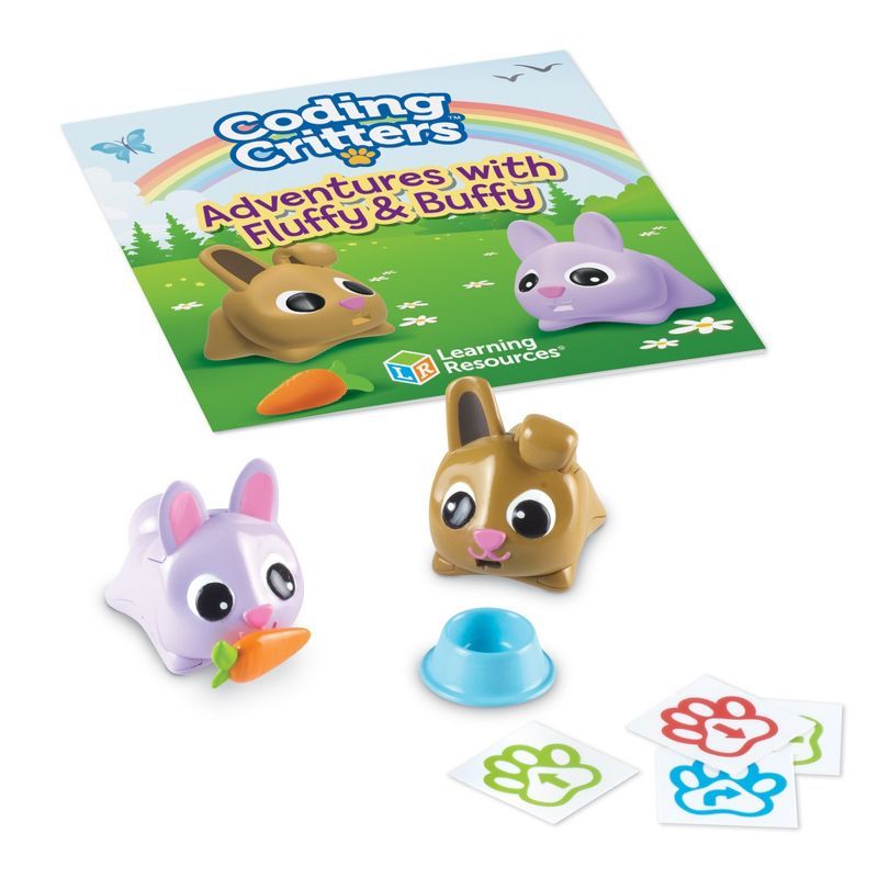 Coding Critters Pair-a-Pets Fluffy & Buffy STEM Adventure Set