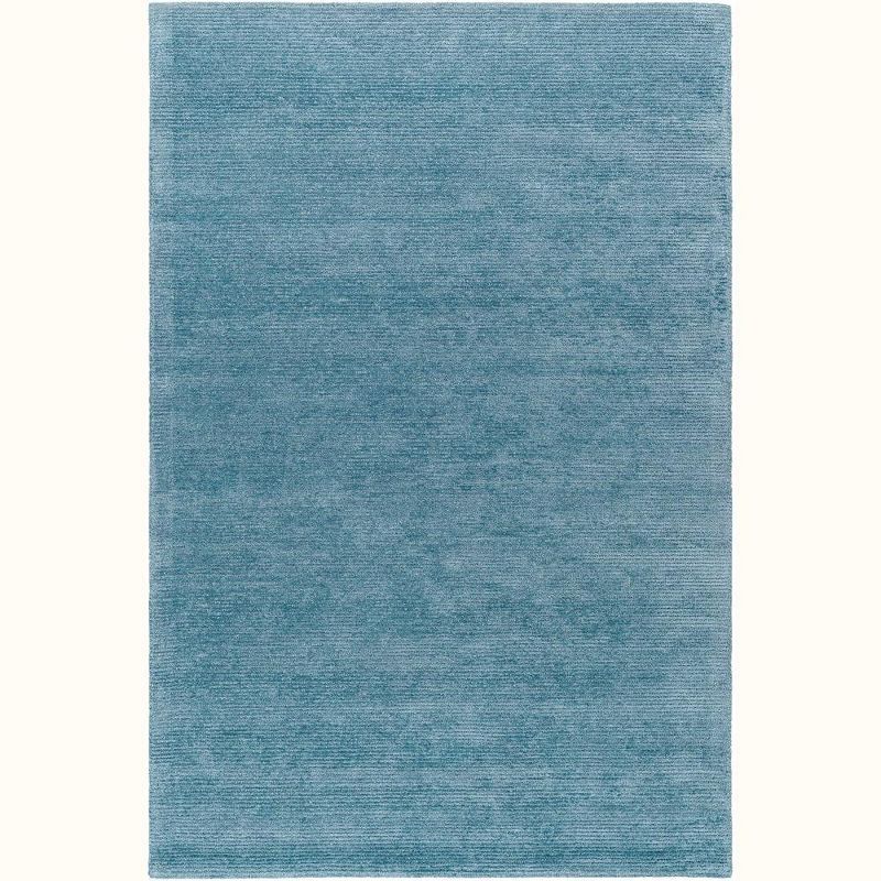 Jett 2' x 3' Blue Wool and Viscose Handmade Tufted Rug