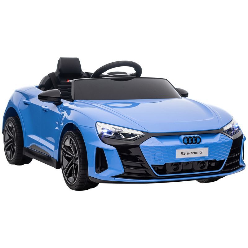 Blue 12V Electric Ride-On Car with Remote Control