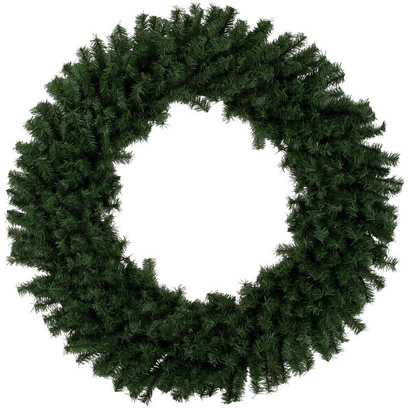 48" Green Canadian Pine Artificial Christmas Wreath