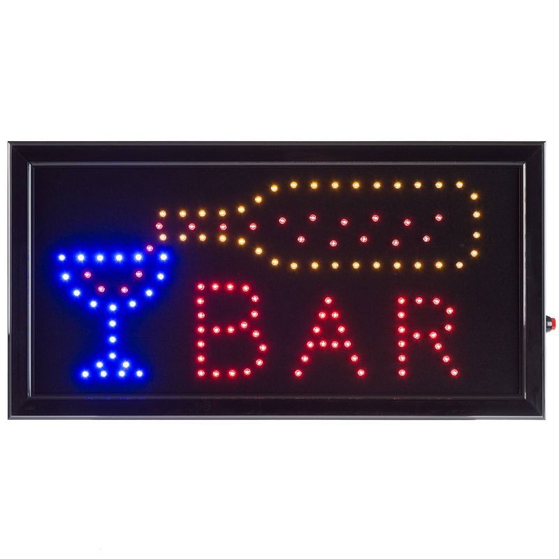 21.75" Vintage LED Bar Sign with Animation