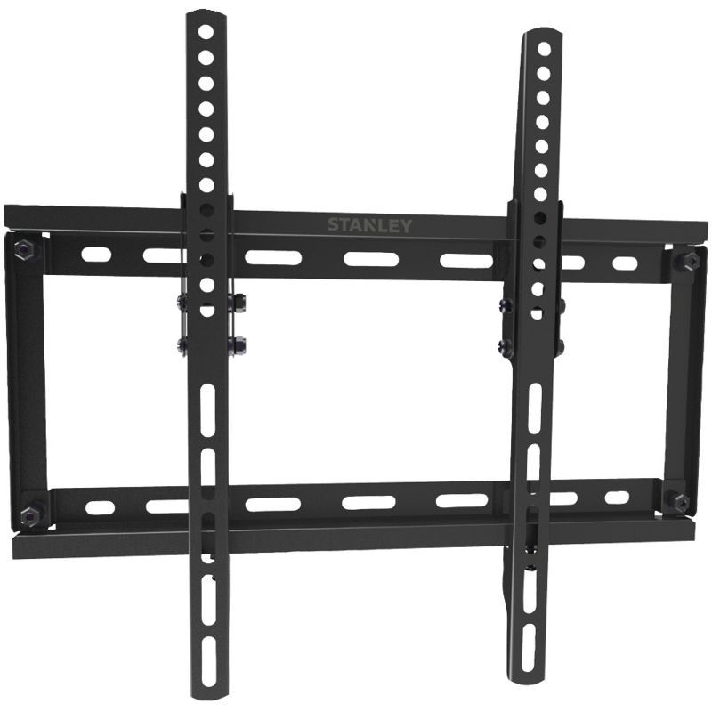 Stanley Black Steel Wall Mount for 32-70 Inch TVs