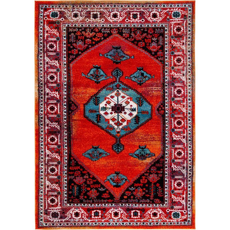 Vintage Hamadan VTH262 Power Loomed Area Rug  - Safavieh