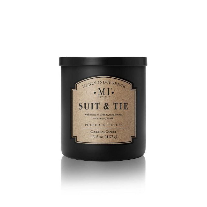 Black Lavender Sage Scented Soy Jar Candle