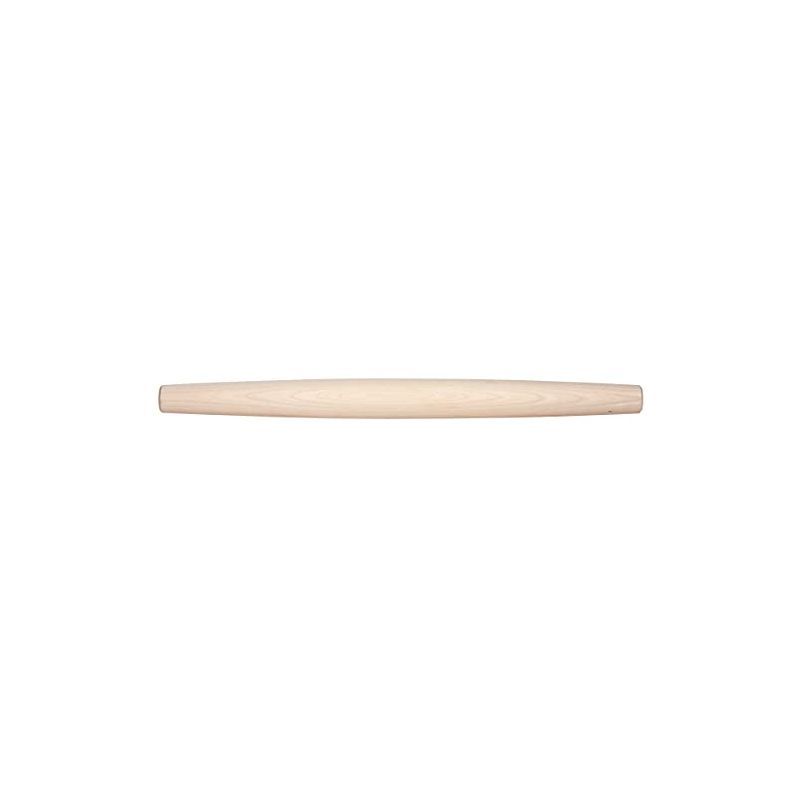 Maple Wood French Tapered Rolling Pin for Baking, 20.5"