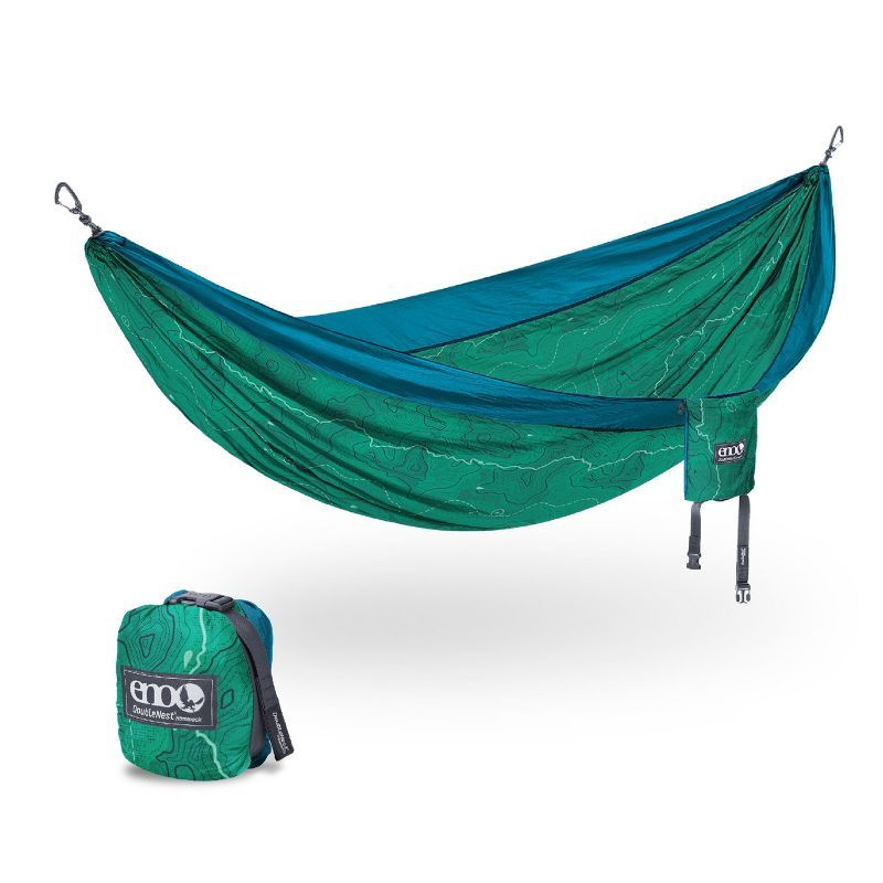 Pacific Crest Trail Special Edition DoubleNest Hammock in Teal and Green