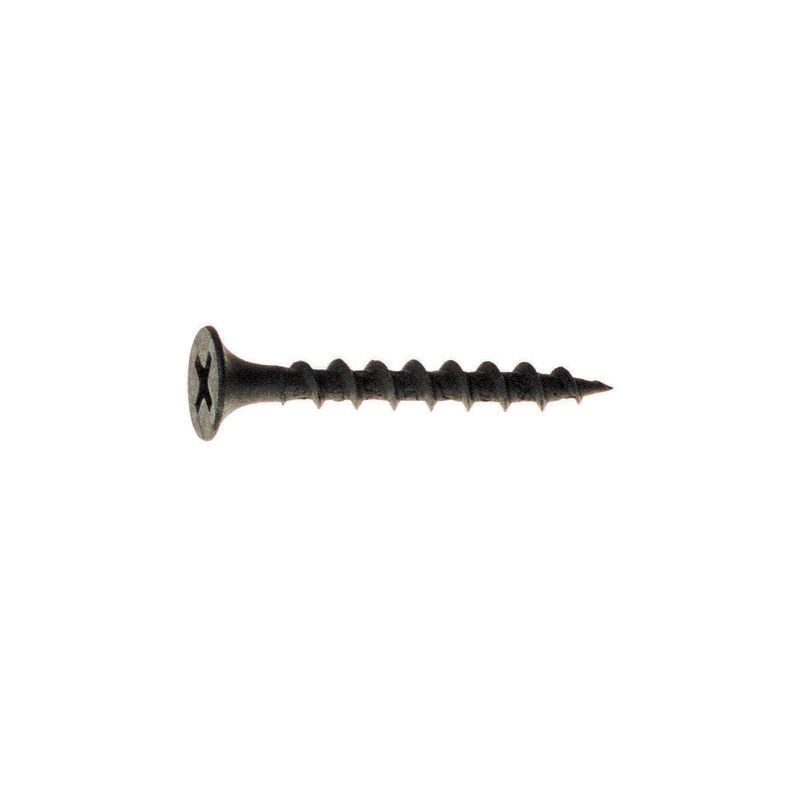 1-5/8 in. Black Phosphate Phillips Drywall Screws