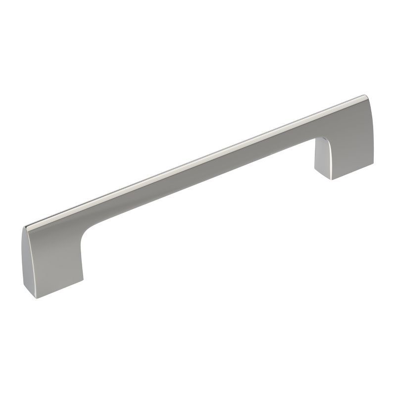 Polished Chrome Modern Cabinet Bar Pull with Mounting Hardware