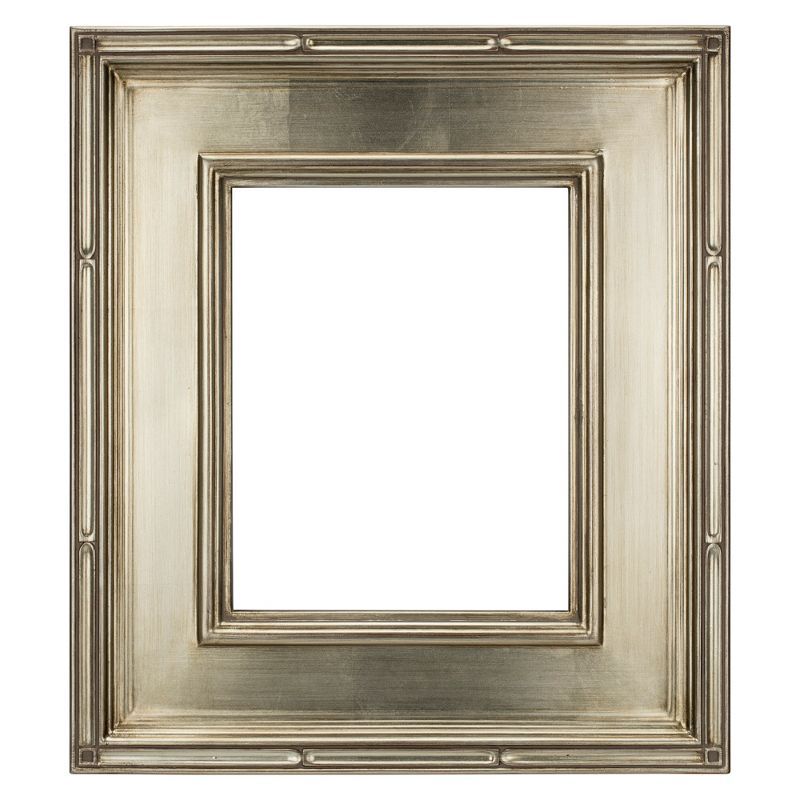 Classic Silver 8x10 Wood Wall Frame