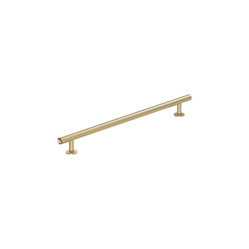 Golden Champagne Modern Bar Cabinet Pull with Mounting Hardware