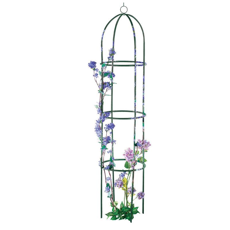 Green Iron 6ft Garden Plant Trellis