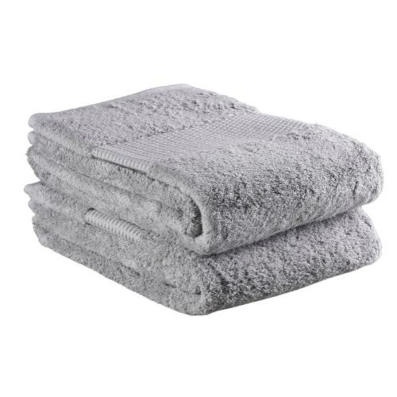 Luxurious Organic Turkish Cotton Gray Washcloth Set