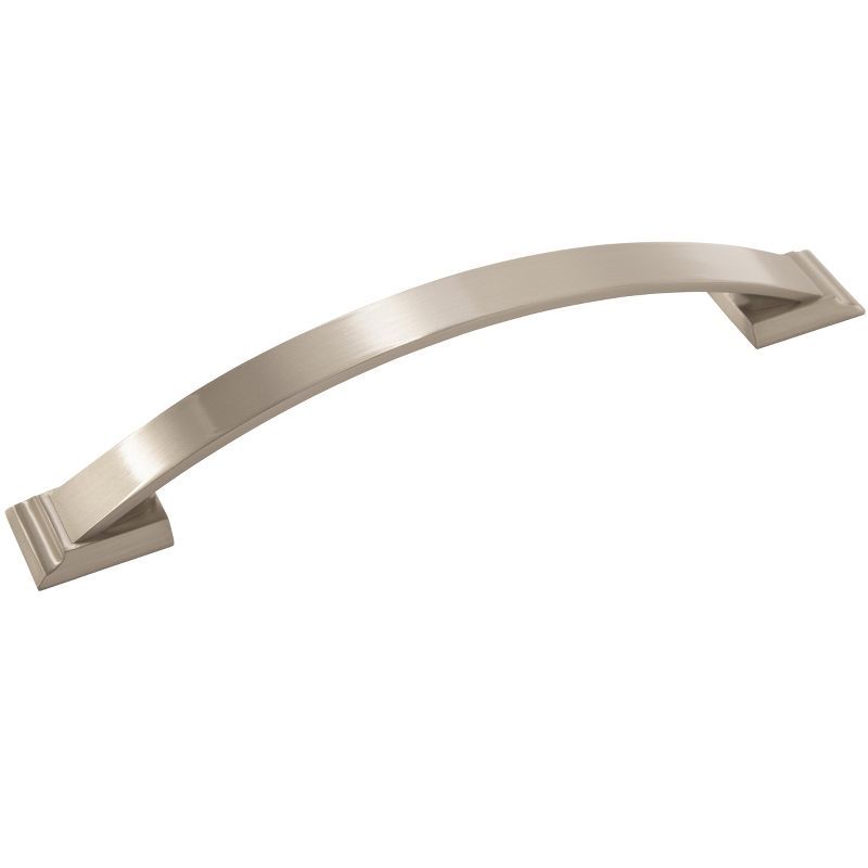 Satin Nickel 6-5/16" Brushed Cabinet Drawer Pull