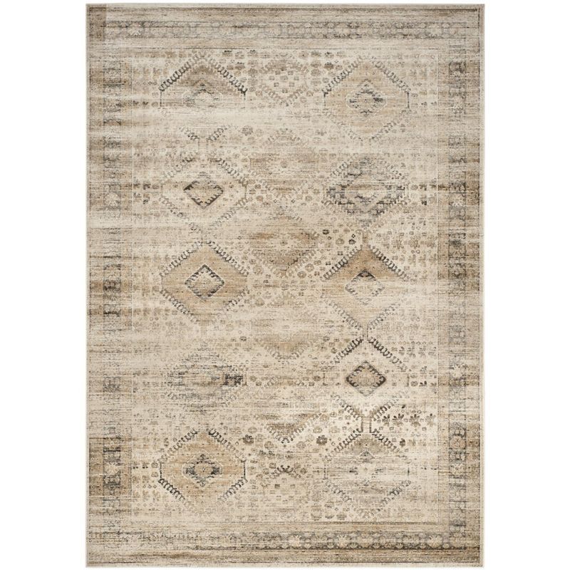 Vintage Stone 10' x 14' Rectangular Viscose Rug