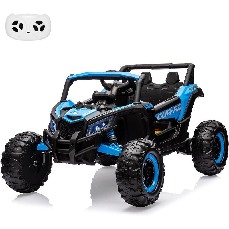 Blue 24V Ride On UTV Car with Remote Control