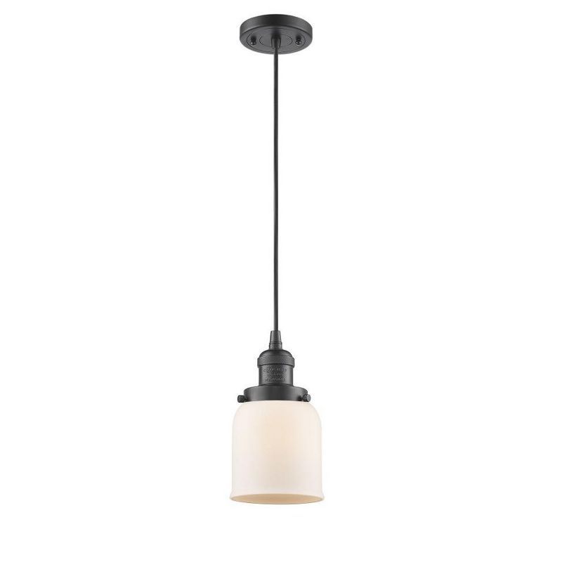 Elegant Mini Bronze Bell Pendant Light with Adjustable Cord