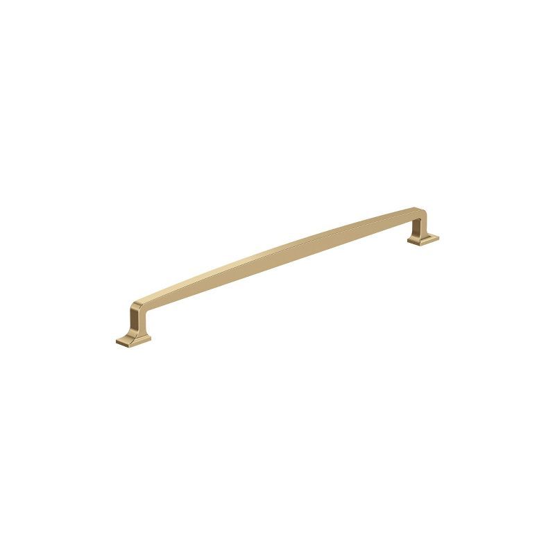 Champagne Bronze 18" Modern Appliance Pull with Mounting Hardware