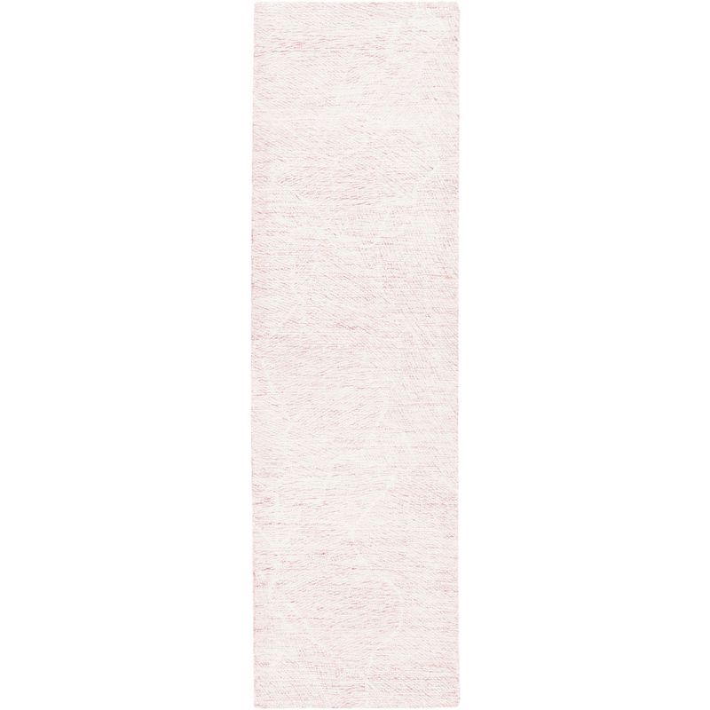 Ivory Elegance Hand-Tufted Wool Runner Rug - 27" x 84"