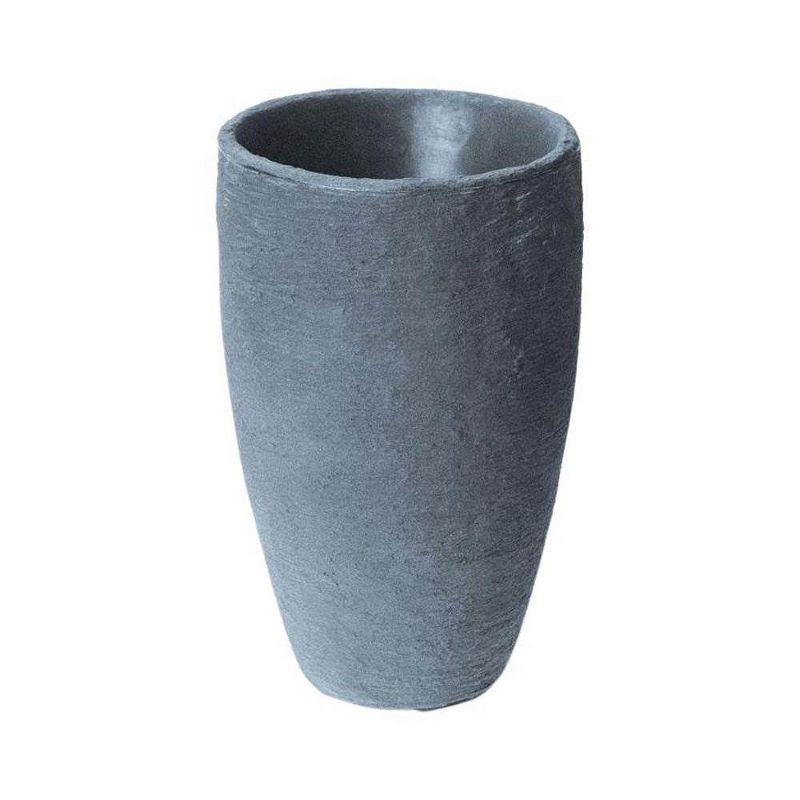 Athena 20.5" Charcoal Self-Watering Plastic Planter