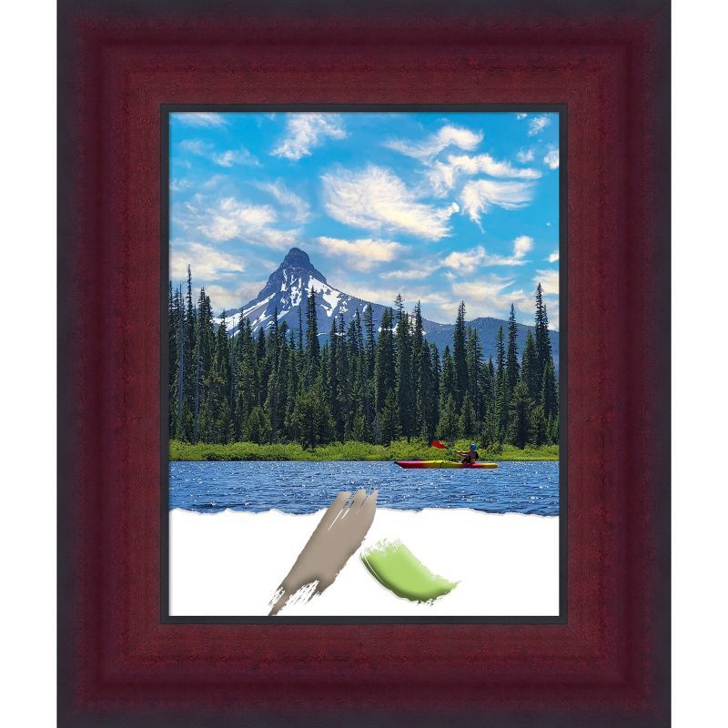 Classic Black and Cherry Wood 11x14 Wall Picture Frame