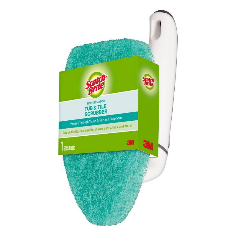 Scotch-Brite Non-Scratch Blue Tub and Tile Scrubber