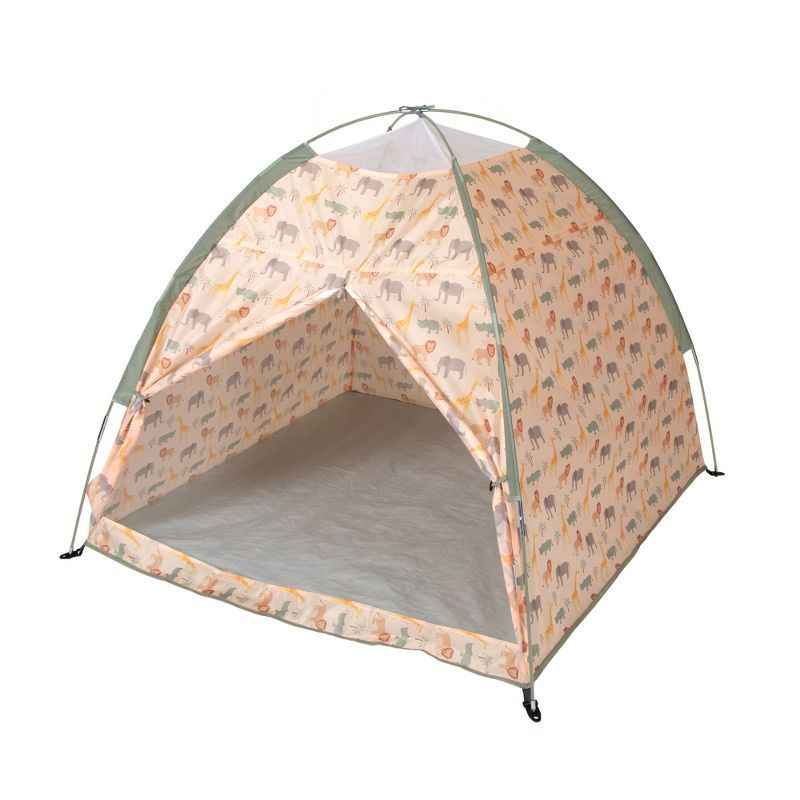 Jungle Friends Safari Animal Polyester Play Tent