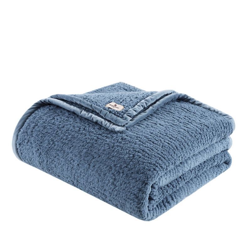 Twin Blue Fleece Winter Machine Washable Blanket