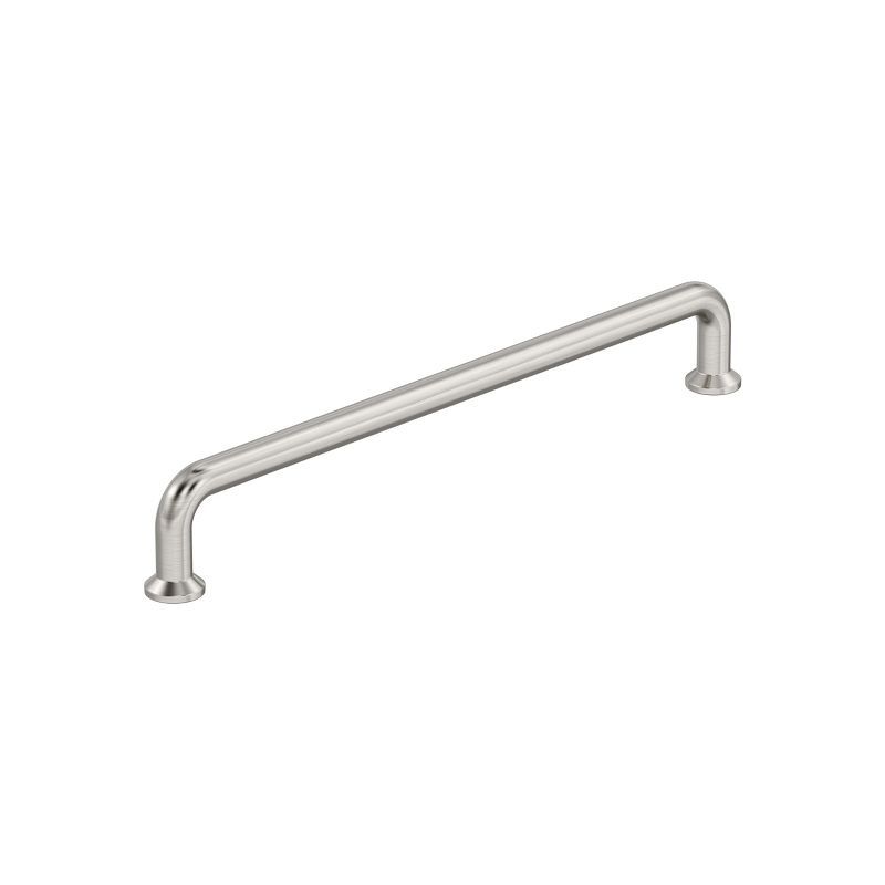 Satin Nickel 8-13/16 Inch Modern Cabinet Pull