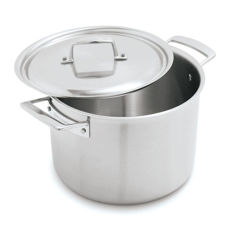 Essential 8-Qt Stainless Steel Stock Pot with Lid