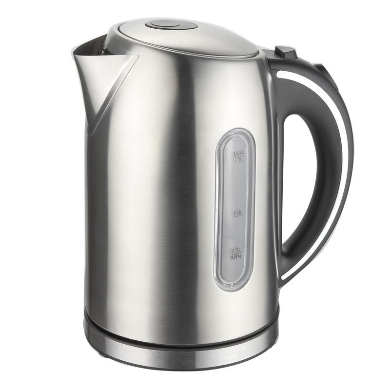 MegaChef 1.7-Liter Stainless Steel Electric Tea Kettle with Auto Shutoff