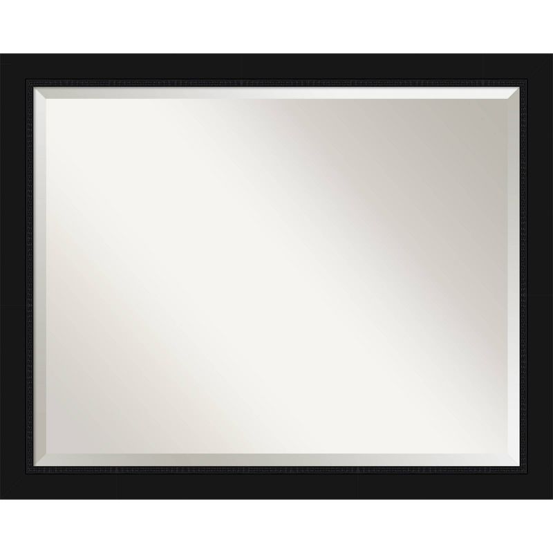 Avon 31" x 25" Black Framed Bathroom Vanity Mirror