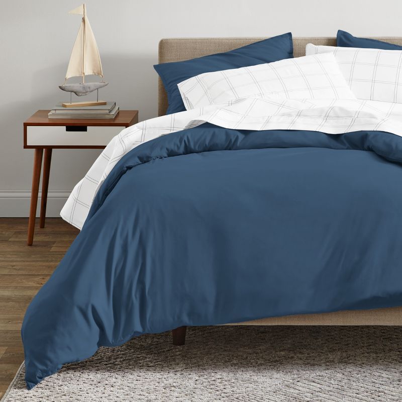 Bering Sea Organic Cotton Sateen Twin/Twin XL Duvet Cover Set