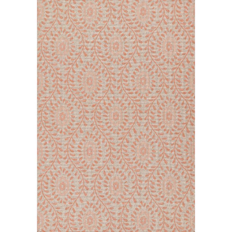 Coral Bliss 8' x 10' Reversible Synthetic Easy-Care Rug