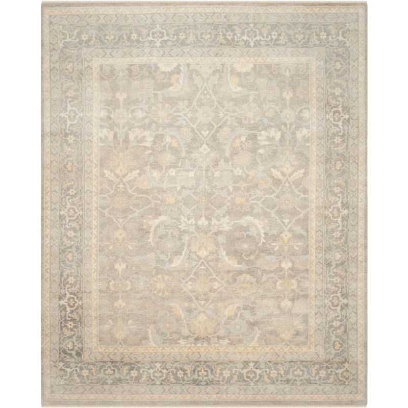 Sultanabad Oriental Area Rug in Gray