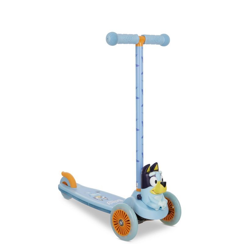 Bluey Light Up Deck 3-Wheeled Kick Scooter for Kids