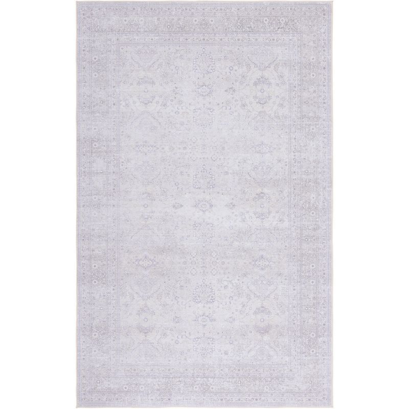 Ivory Elegance 5' x 8' Rectangular Synthetic Area Rug