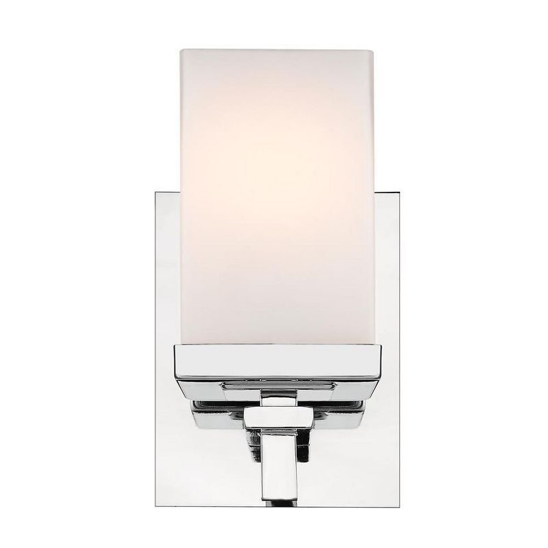 Maddox Chrome 7.63" Direct Wired Electric Wall Sconce