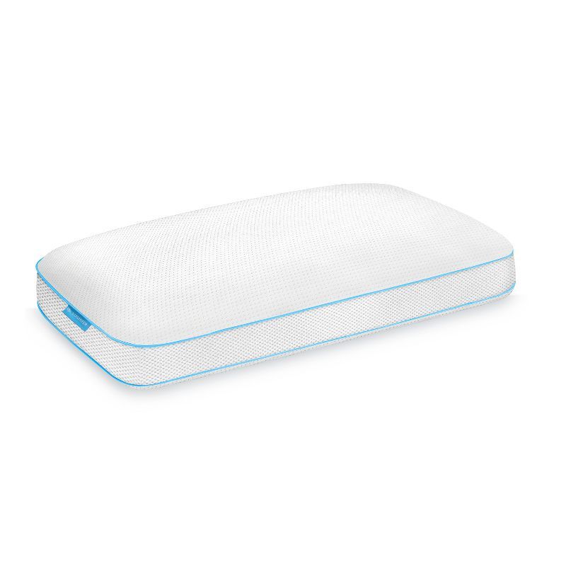 Standard White Gel Memory Foam Cooling Pillow