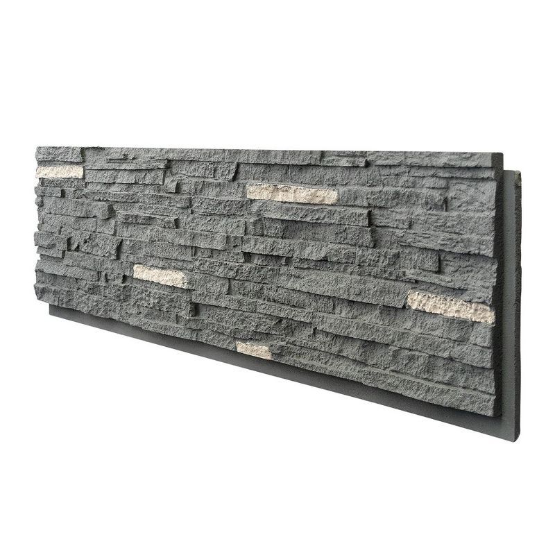 Tarzan Grey Faux Stone 3D Decorative Wall Paneling