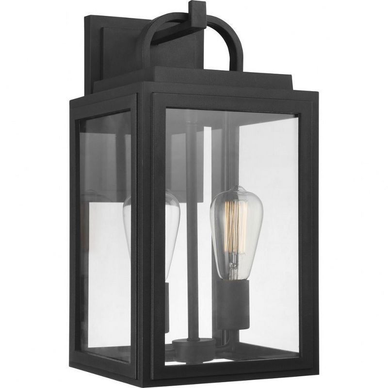 Grandbury Black Bronze 2-Light Outdoor Hanging Lantern