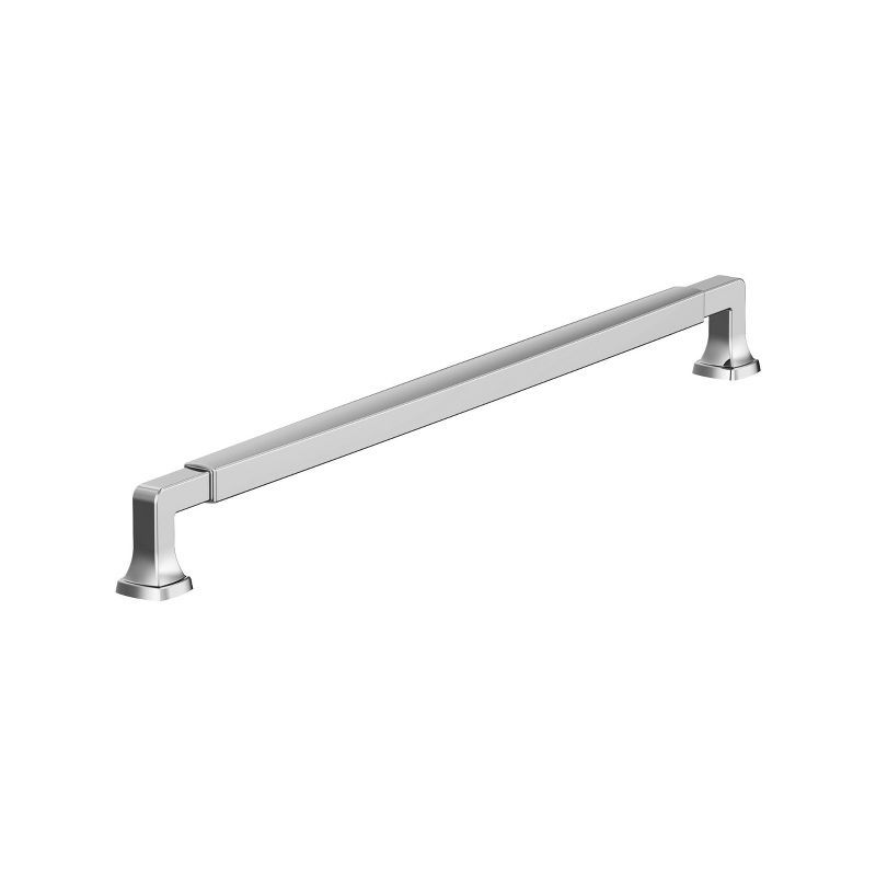 Polished Chrome 19-Inch Modern Appliance Pull with Mounting Hardware