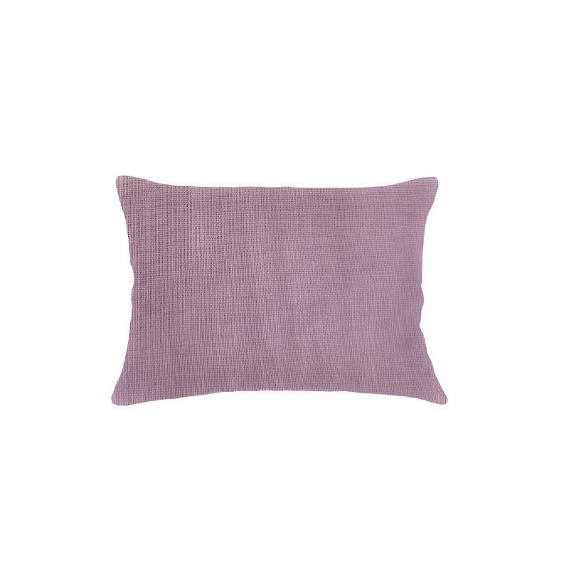 Lavender Linen Euro Throw Pillow with Down Fill