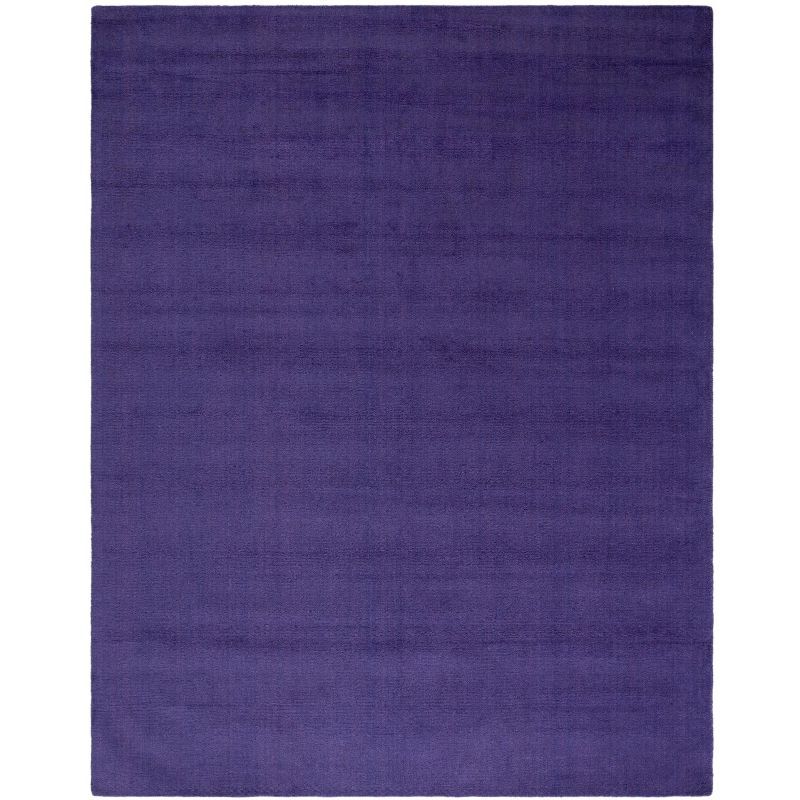 Handmade Purple Wool Tufted Area Rug 8' x 10'