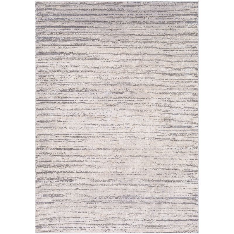 Emma 9'x12'4" Modern Gray Spot Wool-Synthetic Blend Rug