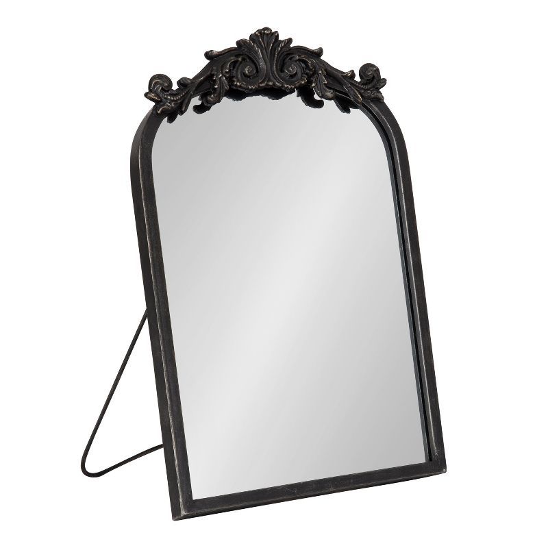 Arendahl Black Iron Baroque Tabletop Vanity Mirror