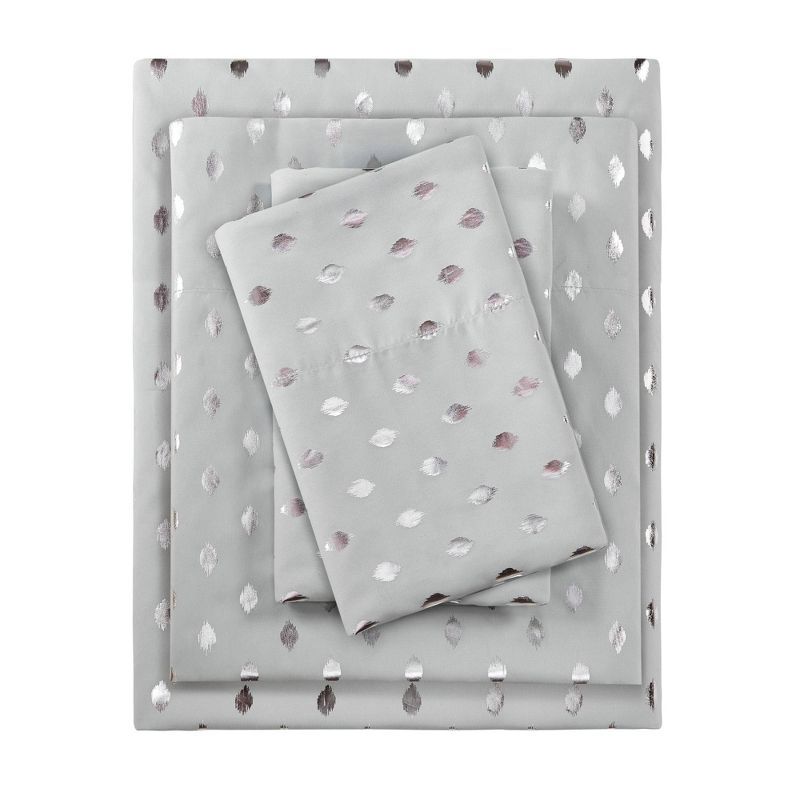 Metallic Dot Printed Sheet Set