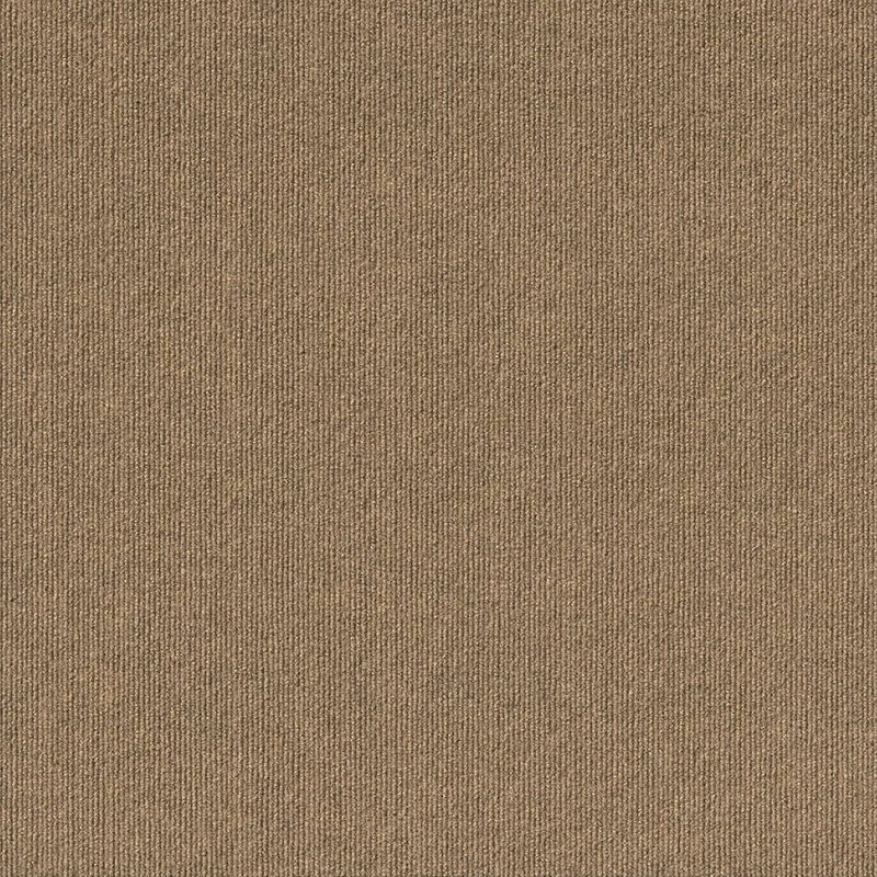 Chestnut Ribbed Self-Stick 24" x 24" Carpet Tiles