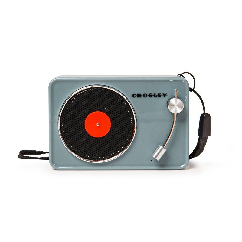 Tourmaline Blue Portable Vintage Style Bluetooth Speaker