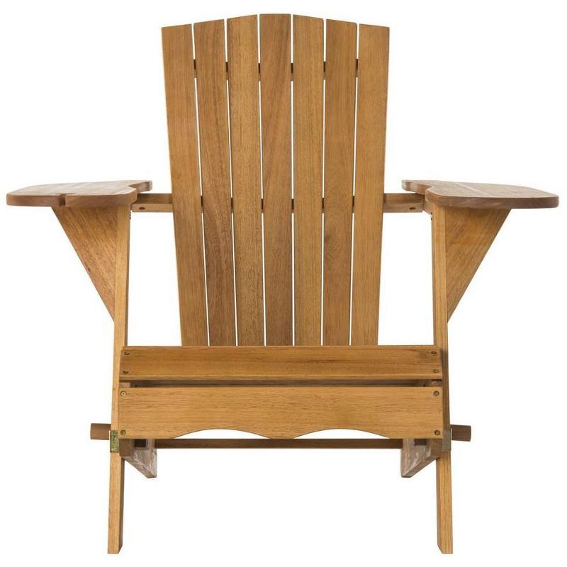 Natural Eucalyptus Adirondack Arm Chairs Set of 2