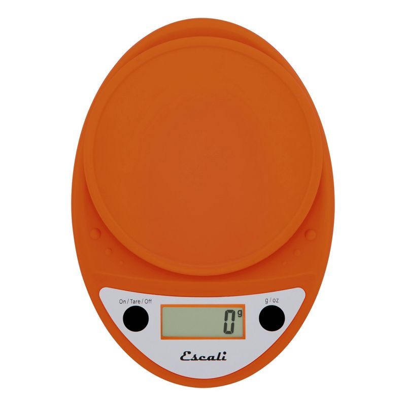 Escali Primo Orange Digital Kitchen Counter Scale